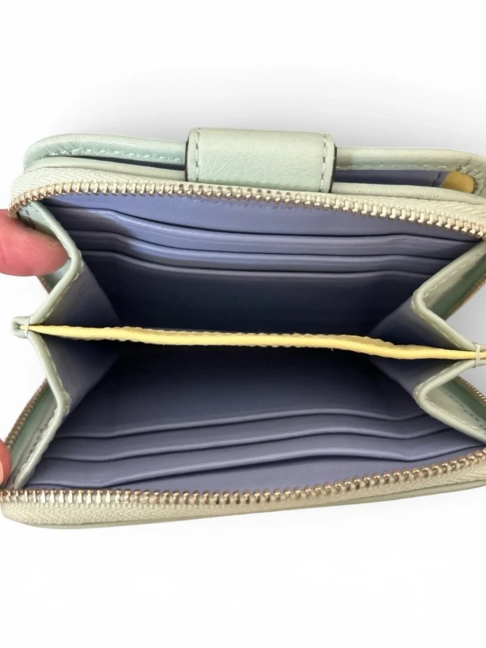 COACH Legacy Courtney Hobo w/Matching Compact Wallet in Mint
